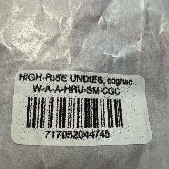 ARQ High Rise Undies in Rust Burnt Orange Small NWT - Picture 4 of 4